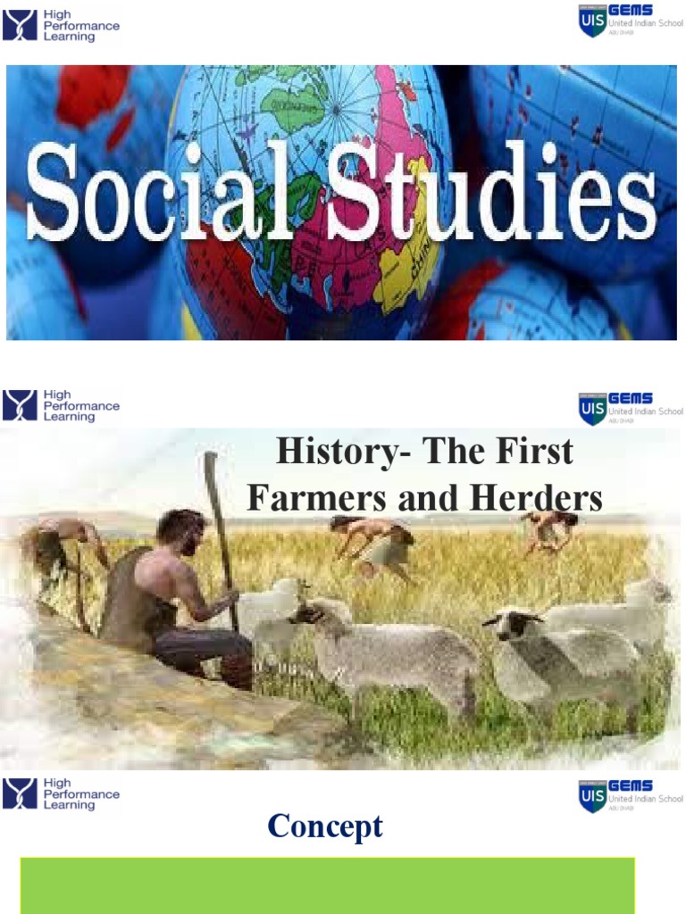 First Farmers and Herders Overview | PDF | Agriculture | Domestication