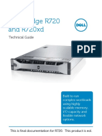 Poweredge R720 and R720Xd: Technical Guide