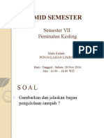 I. Ujian Semester - Pertemuan 9