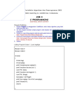 Job-3 Portofolio AlgoritmaPemrograman 2022 RICHYEL SEMUEL 44422003
