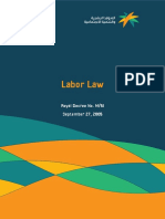 Labor Law: Royal Decree No. M/51 September 27, 2005