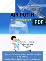 Manfaat Air Putih Untuk Kesehatan