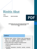 RINITIS AKUT