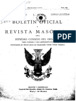 Boletín Oficial y Revista Masónica Del Supremo Consejo Del Grado 33 para España y Sus Dependencias. 1934-06