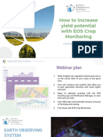 EOS DA Webinar. How To Increase Yield Potential With EOS Crop Monitoring