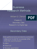 Secondary Data Research Methods