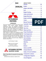 345 Mitsubishi 380 Workshop Service Manual 2005 2008 (Chassis DB)