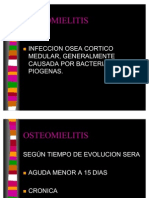 OSTEOMIELITIS CLASE