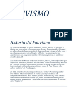 Historia y características del movimiento artístico Fauvismo