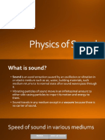 Physics of Sound Acoustics PDF