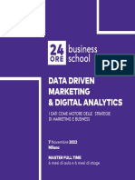 Master Data Driven Marketing Digital Analytics