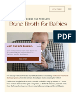 Bone Broth For Babies - Oh Baby