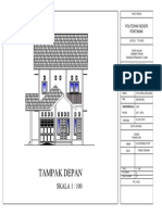 Tampak Depan: SKALA 1: 100