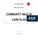 Community Health Care Plan - Group 3