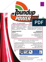 Roundup Powermax Label Eng