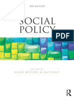 Social Policy Text Book