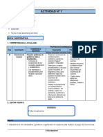 3° Grado - Actividad Del Dia 06 de Diciembre