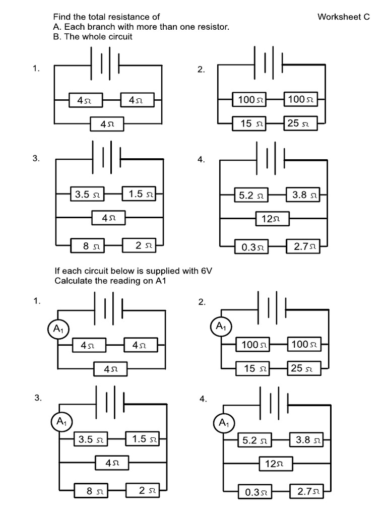 3 Multiple Resistors in Parallel Circuit Current PDF