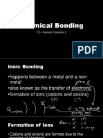 Chemical Bonding