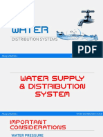 Arch 502 Water Distribution System
