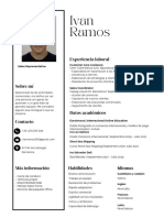 Ivan Ramos CV Sales Representative