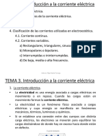 Tema 3. Introducción A La Corriente Eléctrica