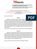 A Disciplina Positiva Na Interação Professor