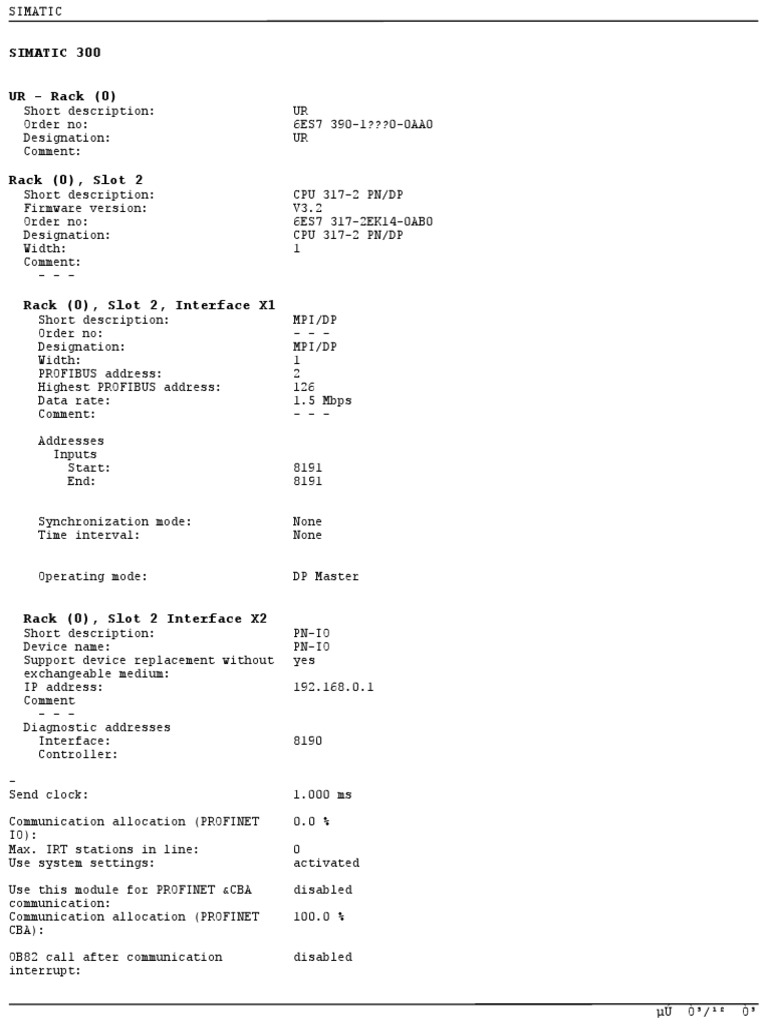 SIMATIC 300 Configuration Manual | PDF | Input/Output | Information Age