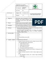 Sop Uks-08 Pemeriksaan Indra Pendengaran Peserta Didik