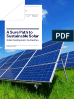 ASure Pathto Sustainable Solar Guidelines