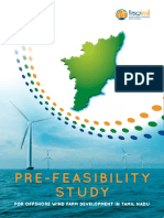 GWEC - Pre Feasibility Study For Offshore Wind Farm Development in Tamil Nadu - 2015