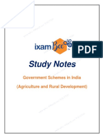 Government Schemes in India Agriculture and Rural Development Hindi