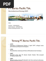 Download Restrukturisasi Hutang 2005 PT Barito Pacific Tbk by Andre Bakara SN61367963 doc pdf