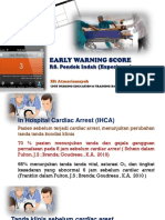 Materi WS EWS 2018 - Ns Efi - Nursing Early Warning Scoring System