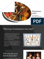 Renaissance Music Instruments and Famous Composers