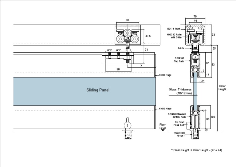Glass Thickness and Component Specs | PDF