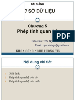 Chuong 5 - Phep Tinh Quan He