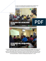 Bukti Foto Sosialisasi Hak Dan Kewajiban Pasien