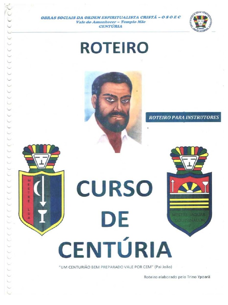 Roteiro Do Curso de Centúria 2022 PDF