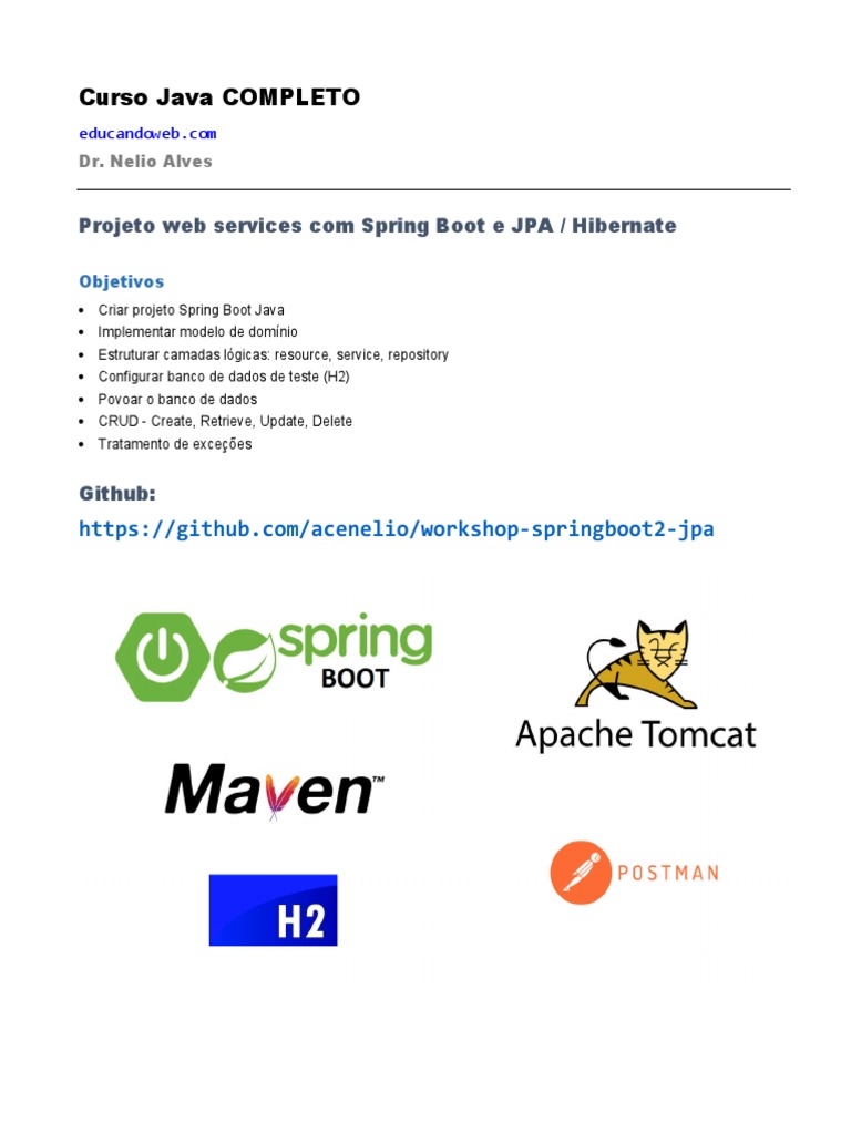 Web Services Spring Boot JPA Hibernate | PDF | Computer Libraries ... image.