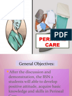 Perineal Care