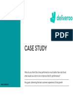 Case Study Deliveroo - Marc Bergeot