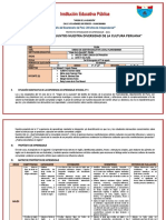 EXPERIENCIA DE APRENDIZAJE INTEGRAL DIVERSIFICADA N°05 - 3°,4°y5° INGLES Y ARTE