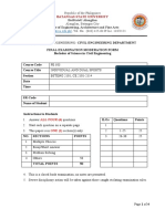 Final Examination Paper - Table Tennis