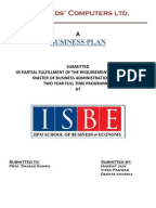 Business plan template training center