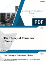Consumer Behavior Theories
