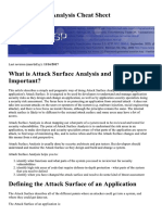 Attack Surface Analisys Cheat Sheet