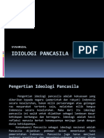Idiologi Pancasila
