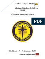 Manual de Mayordomía Bíblica IPBR