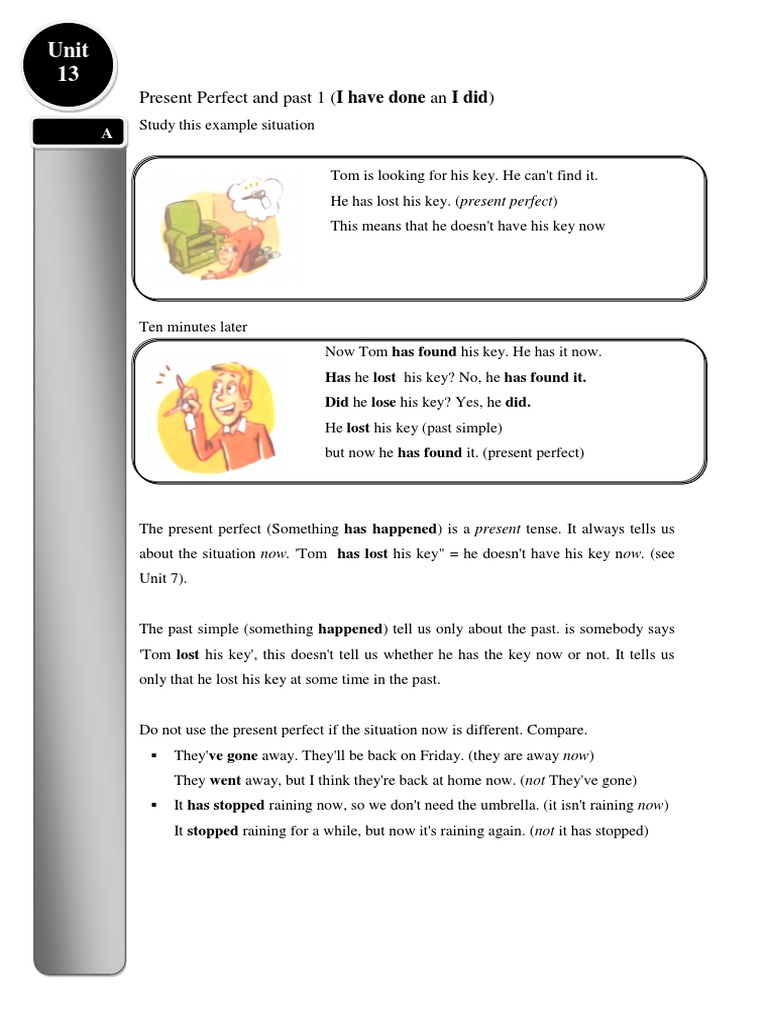 Cambridge Unit 13 | PDF | Linguistics | Grammar